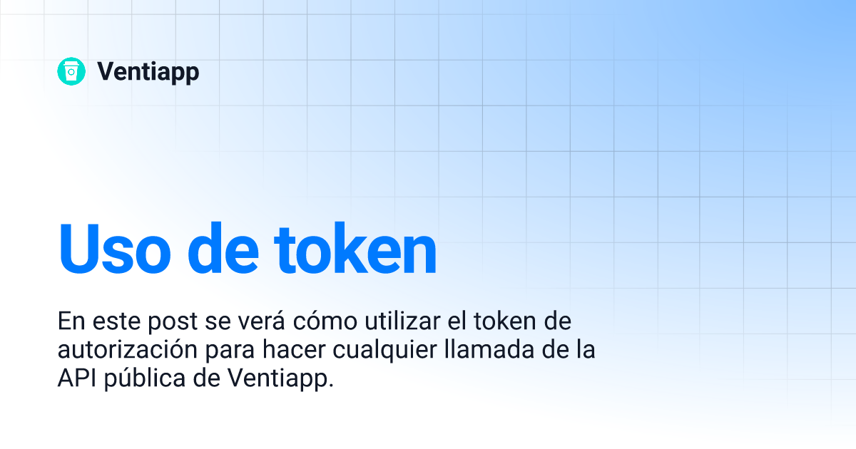 Uso de token ventiapp